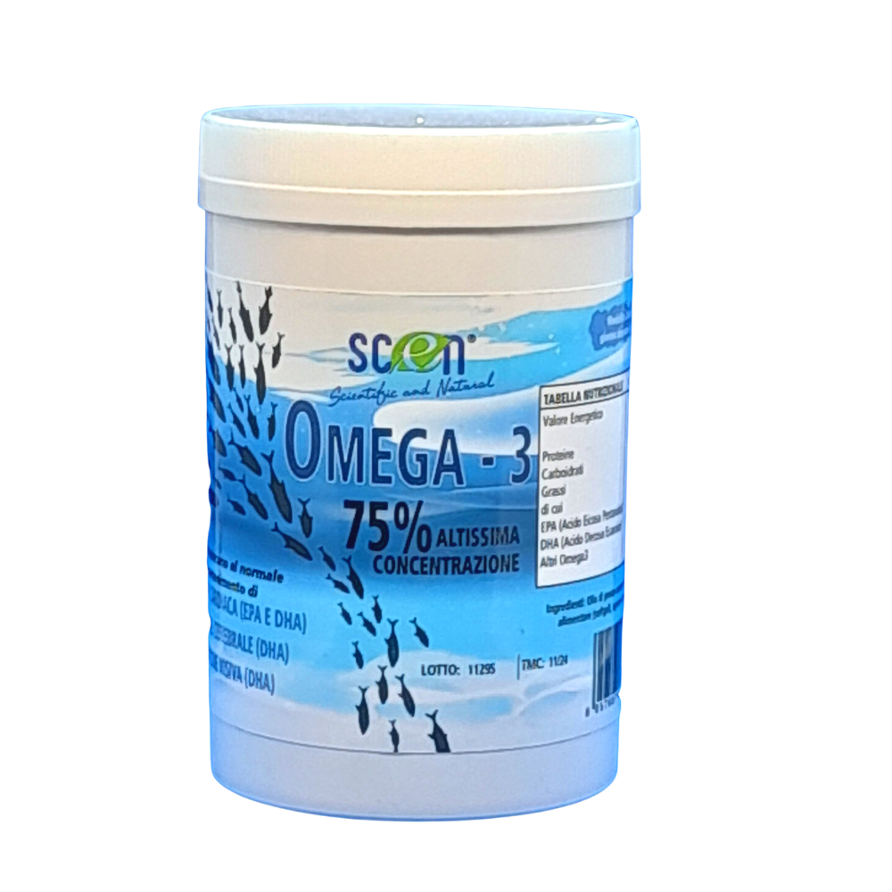 Scen Omega 3 - 2000mg. omega3 - 400 mg. EPA + 1000 mg. DHA, 120 perle