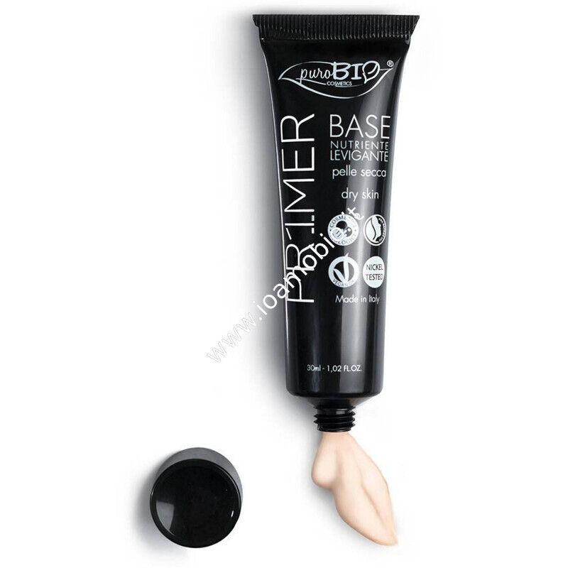 Primer Base Viso Nutriente Levigante Pelle Secca - PuroBio Cosmetics