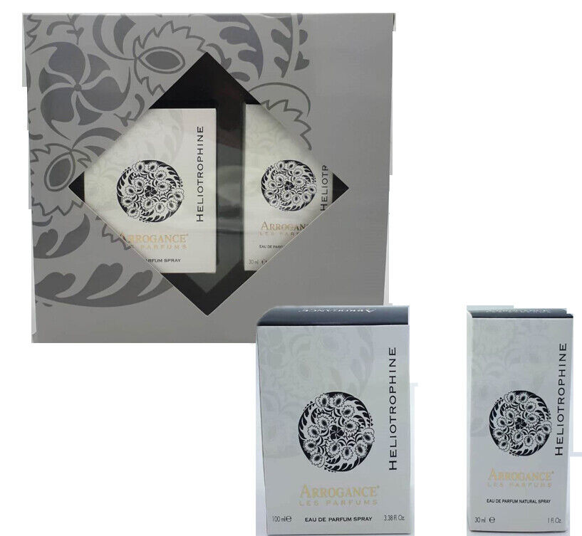 Arrogance Heliotrophine Set Regalo Profumo Donna 100ml Piu' Minisize 30ml