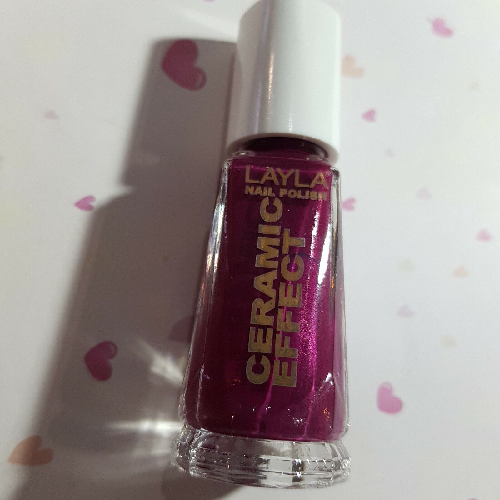 LAYLA SMALTO UNGHIE 10ML COLORE CE 23 CERAMIC EFFECT NAIL POLISH MAKE UP