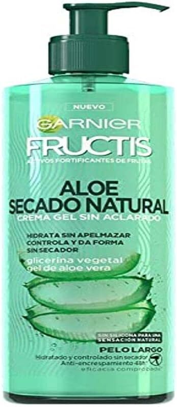 FRUCTIS ALOE SECADO NATURAL crema gel sin aclarado 400 ml