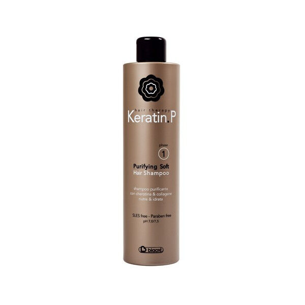 SHAMPOO PURIFICANTE CAPELLI SECCHI TRATTATI CHERATINA KERATIN P 500 ML BIACRE'