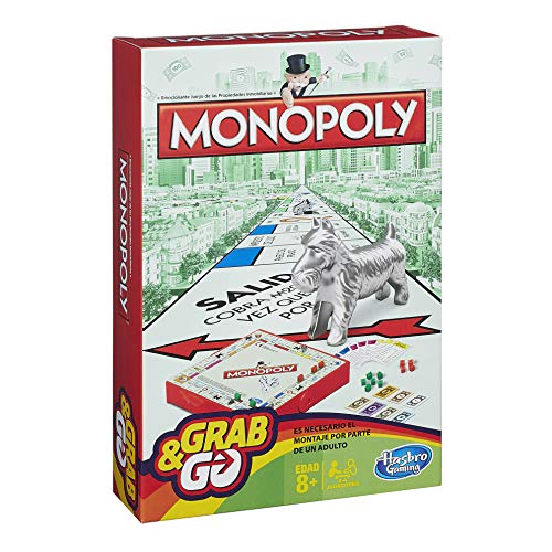 Monopoly Hasbro Travel Versione Da Viaggio [Versione In Spagnolo]
