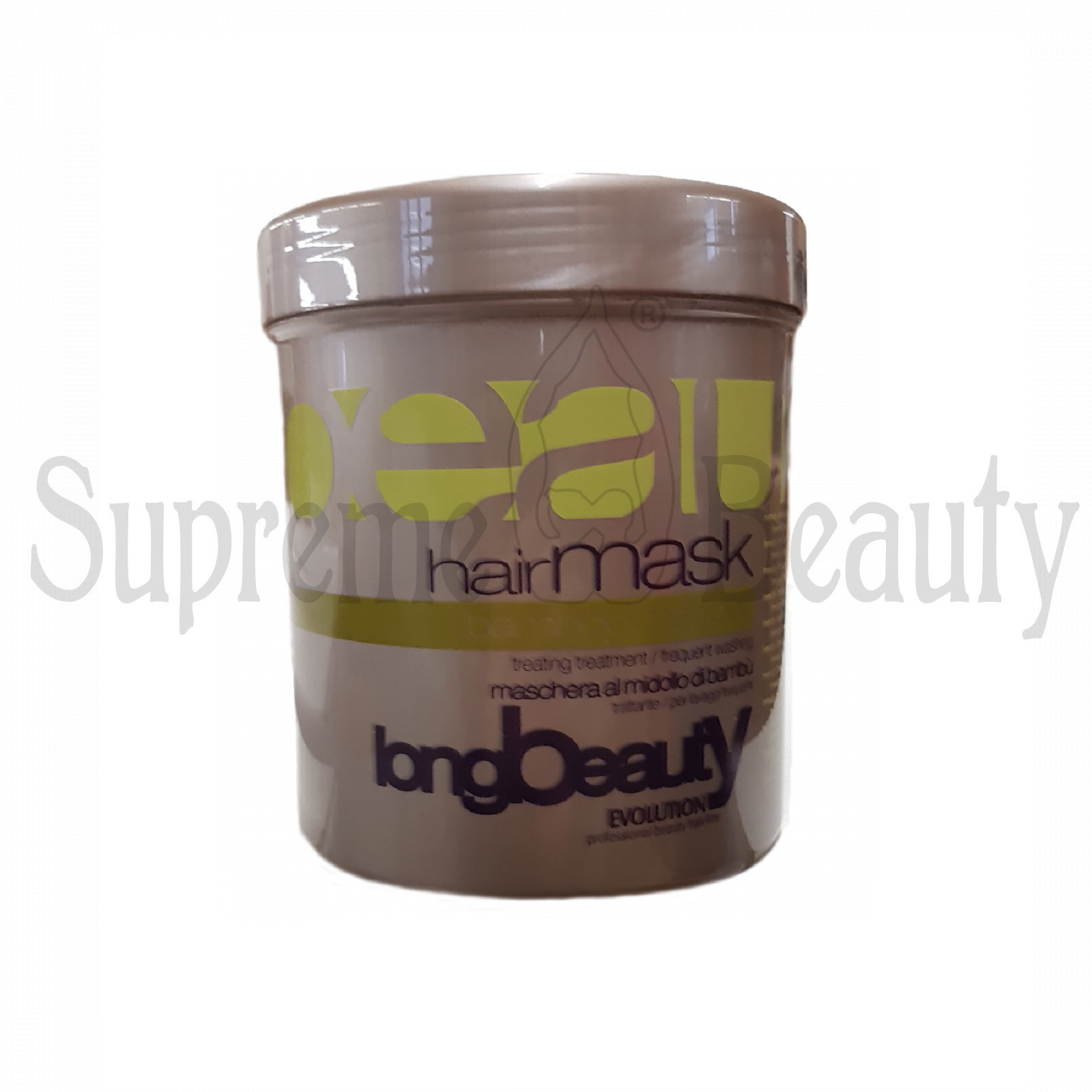 EDELSTEIN MASCHERA PER CAPELLI TRATTATI AL MIDOLLO DI BAMBU' 1000 ML LONGBEAUTY