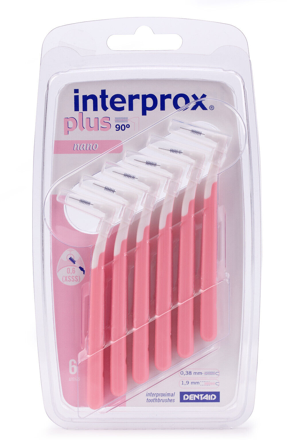 Dentaid Interprox Plus Nano Rosa 6pz