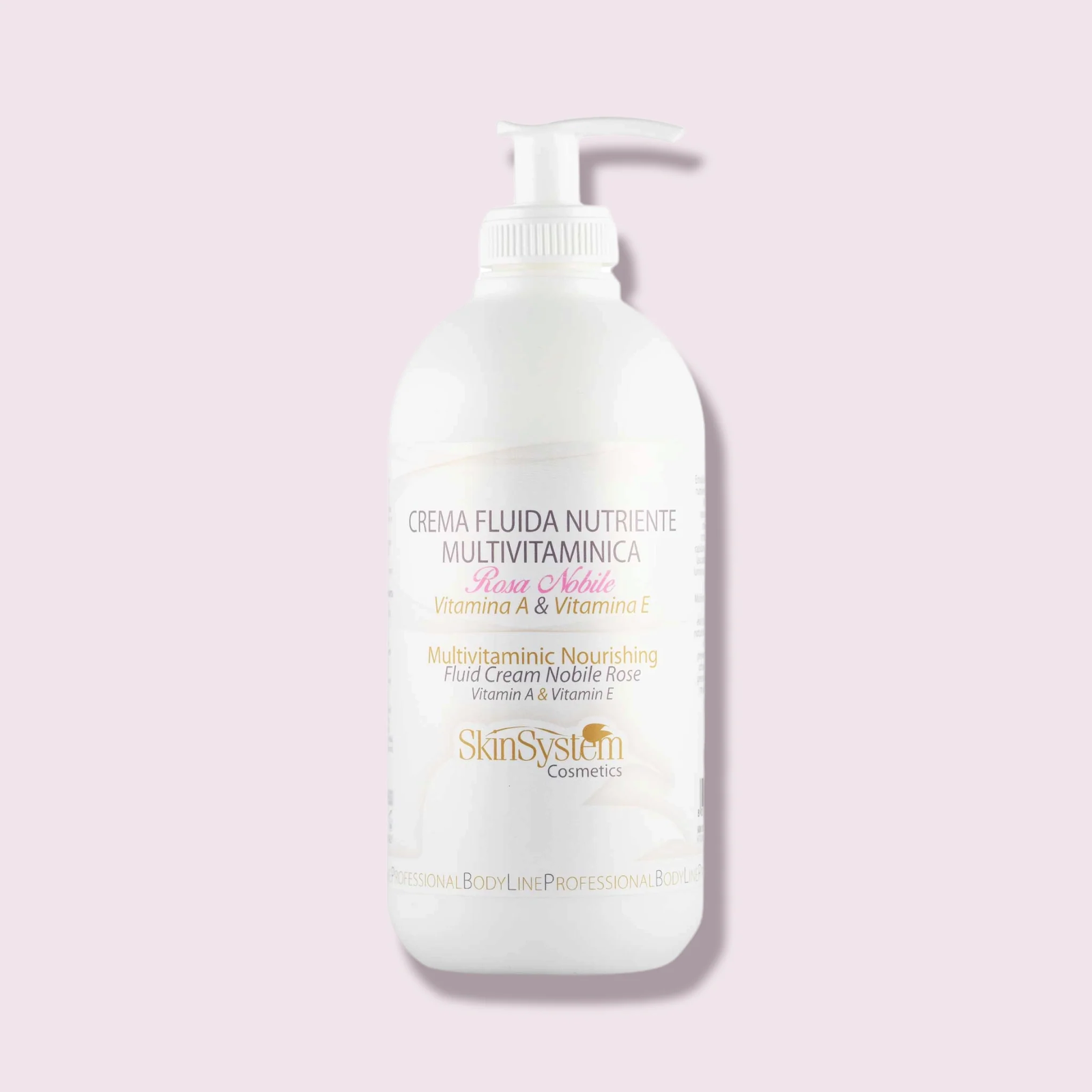 Crema Fluida Nutriente Multivitaminica Rosa Nobile 500Ml