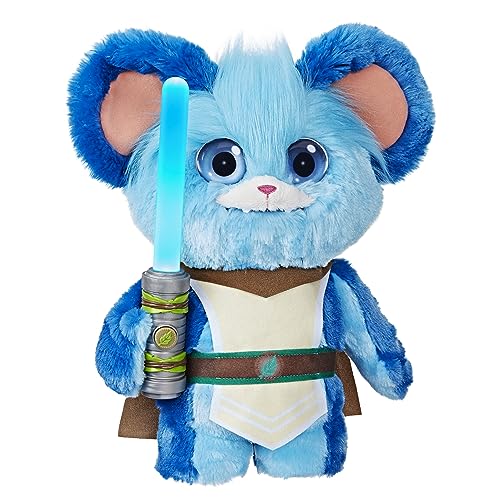 Hasbro Star Wars Young Jedi Adventures, Nubs Jedi Chiacchierone, Peluche Elettronico, Giocattoli Per Età Prescolare