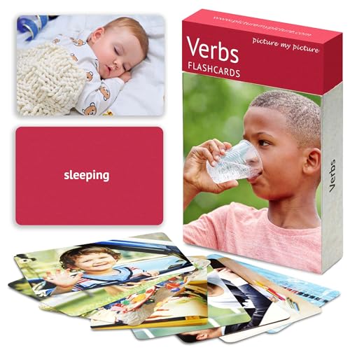 Flash Card Sui Verbi Volume 1. 40 Schede Fotografiche Educative Su Azioni E Sviluppo Del Linguaggio. Materiali Per Logopedia, Materiali Esl