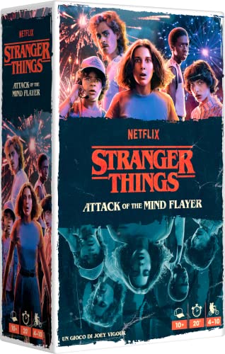Asmodee - Stranger Things: Attack Of The Mind Flayer, Gioco Da Tavolo, 4-10 Giocatori, 10+ Anni, Edizione In Italiano
