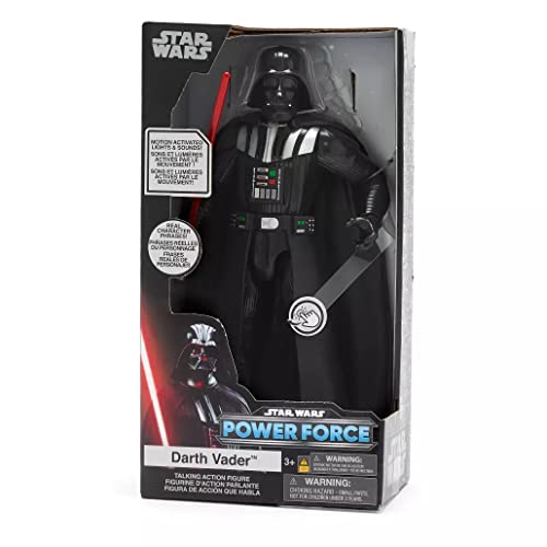 Star Wars Disney Store - Action Figure Parlante Di Darth Vader, Frasi E Spada Laser Effetti Sonori, Circa 27 Cm