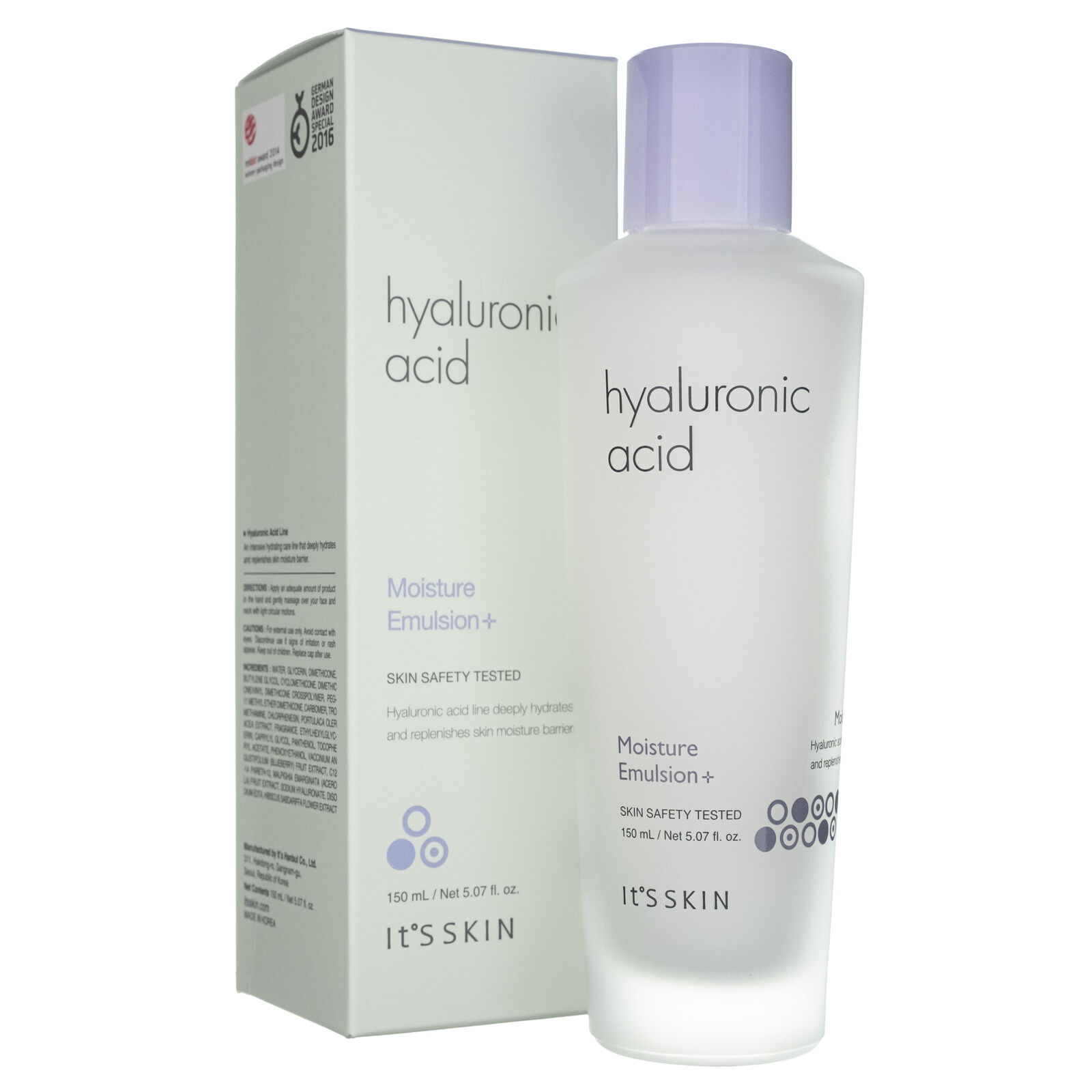 It's Skin Acido Ialuronico Emulsione Idratante+, 150ml