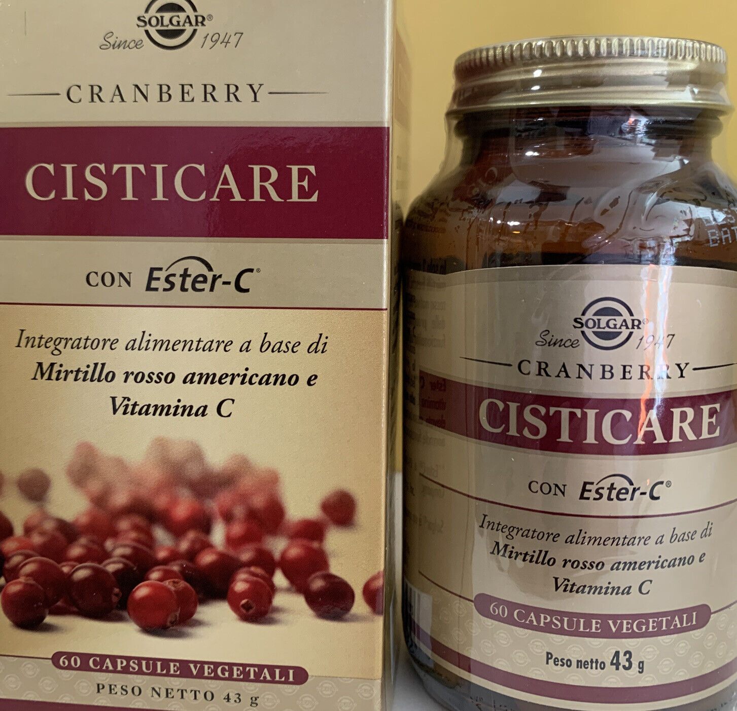 SOLGAR Cisticare 60 Capsule vegetali