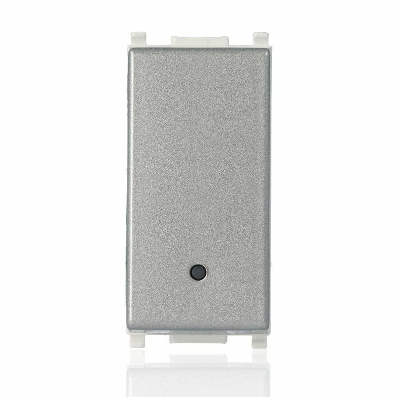 VIMAR 14004.SL Deviatore 1P 10AX 250V, Silver