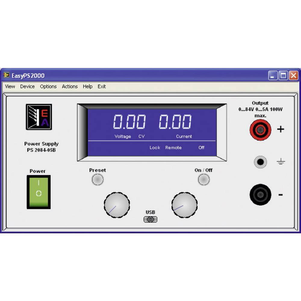 EA Elektro Automatik Software Windows EasyPS2000 per EA-PS2000B Single e