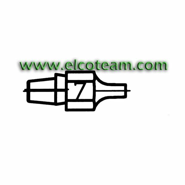 Weller DX117 Ugello 2,9/1,5 mm per Dissaldatori Weller DSX80 DXV80