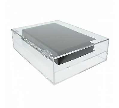 E-270 TEC Teca in plexiglass trasparente 5 lati chiusi con sportello superiore -
