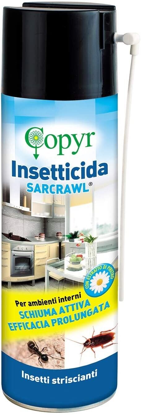Copyr - SARCRAWL - Insetticida insetti striscianti, scarafaggi e formiche- 500ml