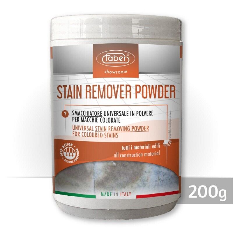 Faber STAIN REMOVER POWDER 200g SMACCHIATORE IN POLVERE per macchie organiche