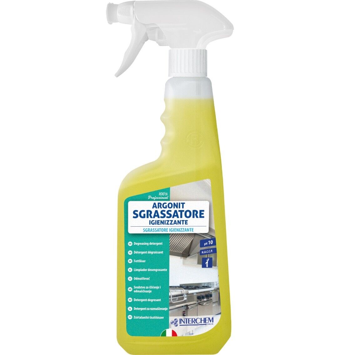 Detergente Sgrassatore Igienizzante Argonit Sgrassatore Interchem 750 ml