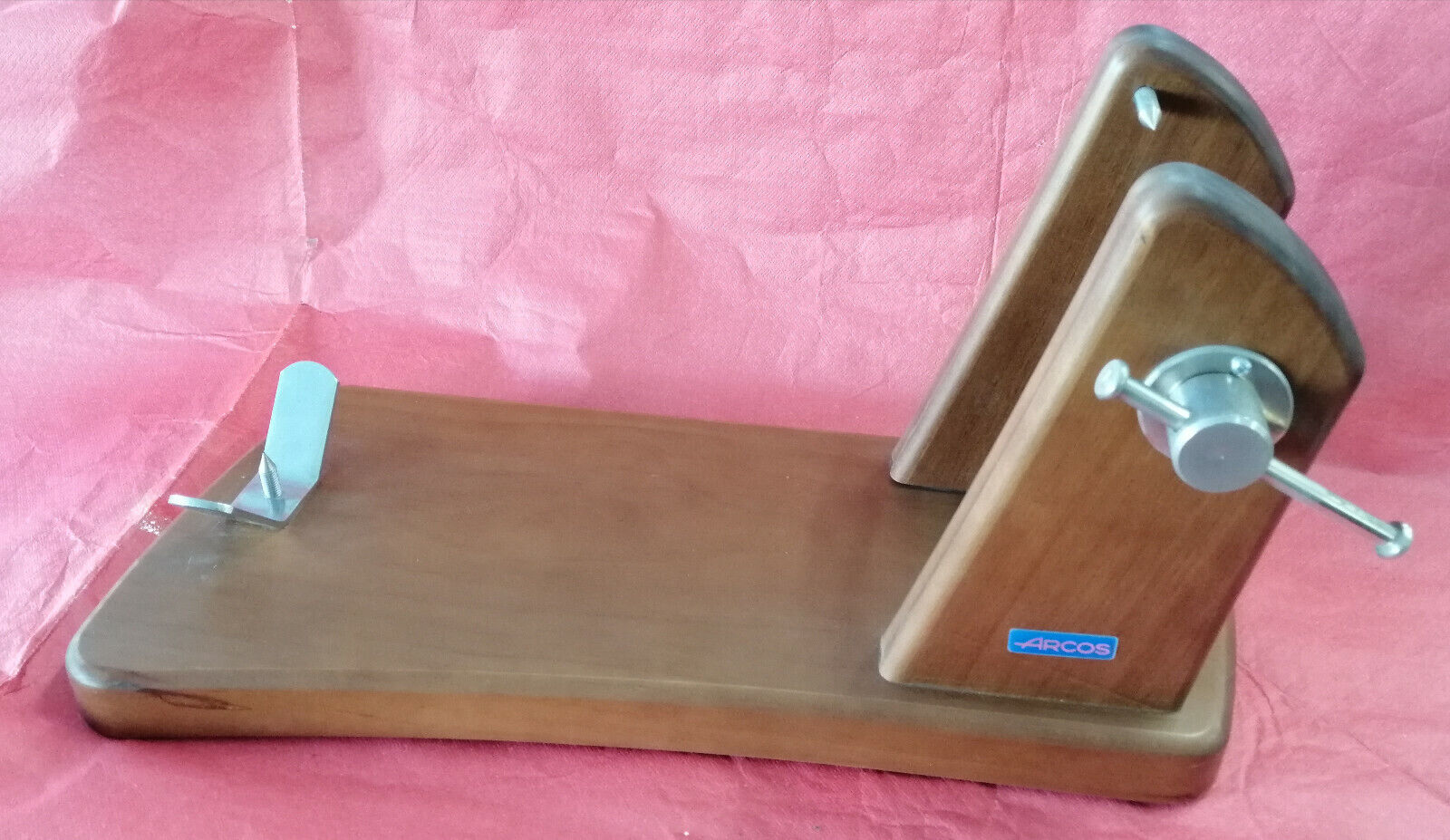 MORSA PER PROSCIUTTO IN LEGNO ARCOS SOPORTE DE JAMON HAM HOLDER SUPPORT JAMBON