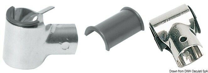 Giunto per plancette 25 mm  cod 48.420.30