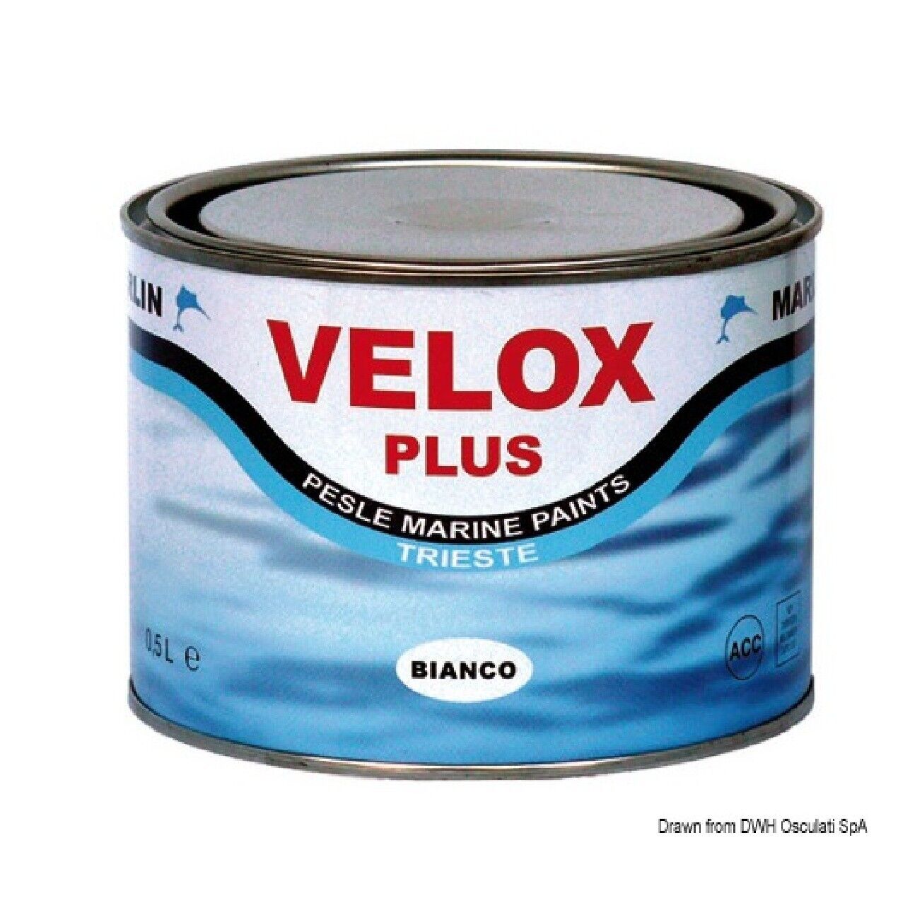 Marlin Antivegetativa Velox Plus grigia 500 ml 65.886.00GR