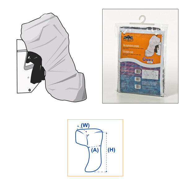 TELO COPRIMOTORE COVY LINE S CIRCONFERENZA 140X125H CM