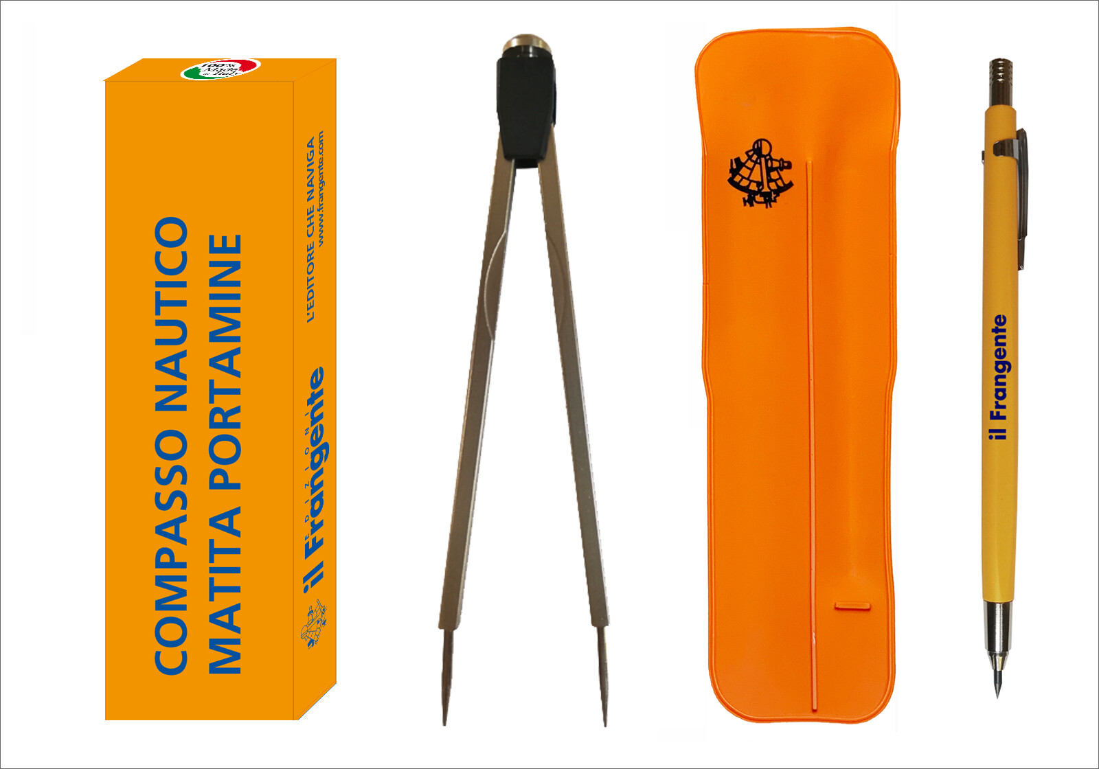 Compasso nautico e matita portamine - Patente nautica