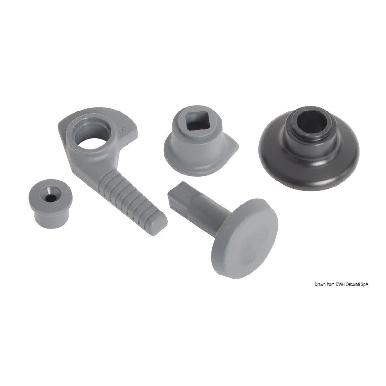 Lewmar Kit leve di chiusura per Low Profile 19.910.02
