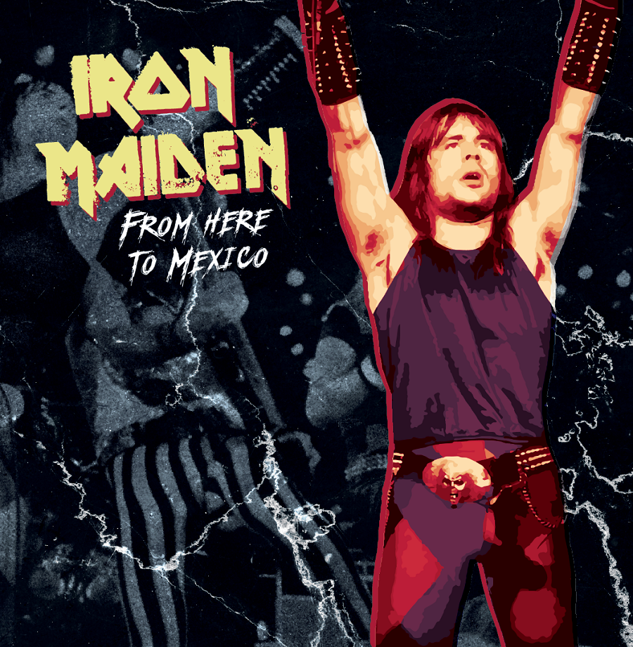 Iron Maiden From Here To Mexico Vinile Lp Trasparente Nuovo e Sigillato