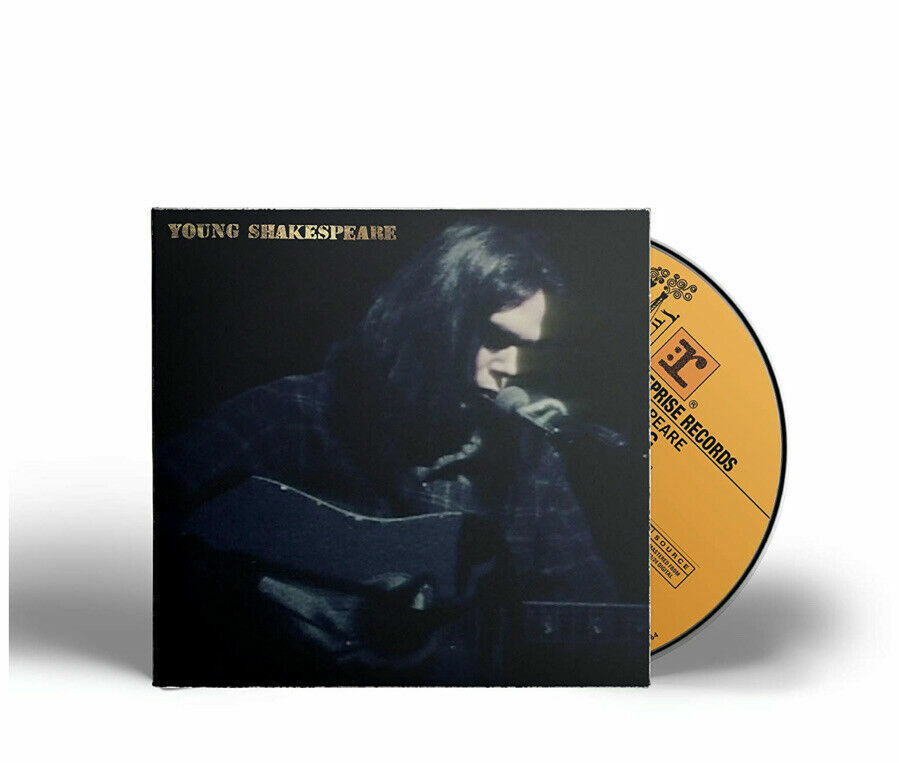 Young Neil Young Shakespeare Live 1971 CD Digipak Nuovo