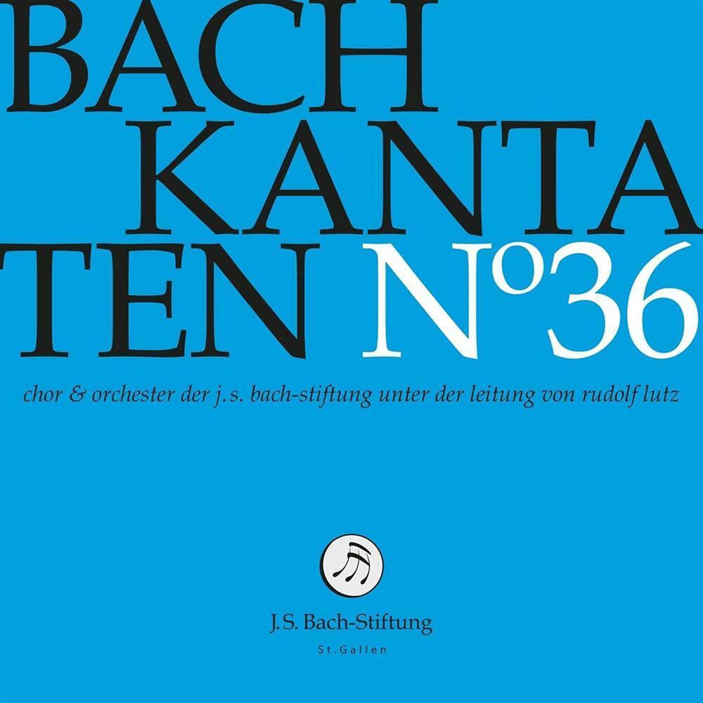 Kantaten No.36 - Johann Sebastian Bach (Audio Cd)
