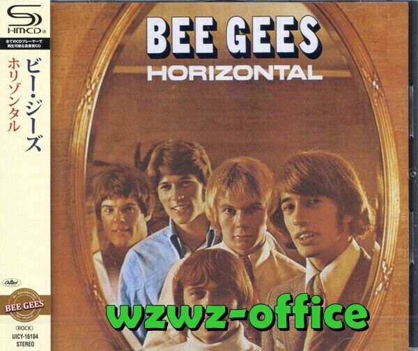 Bee Gees SIGILLATO NUOVO CD (SHM-CD) "Horizontal" Massachusetts Giappone OBI JP