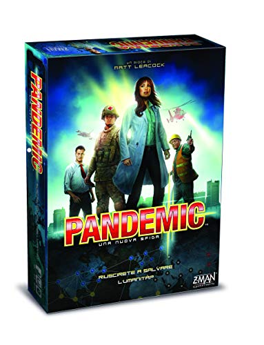Asmodee - Pandemic - Gioco Da Tavolo Collaborativo, 2-4 Giocatori, 10+ Anni, Edizione In Italiano