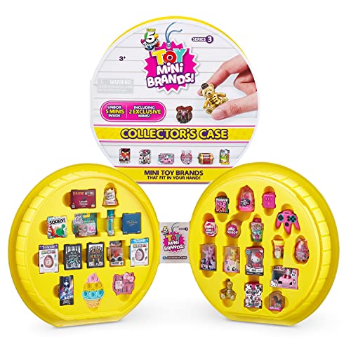 5 Surprise Toy Mini Brands Serie 3 Mystery Capsule Real Miniature Brands Giocattolo Da Collezione (Caso Da Collezione)