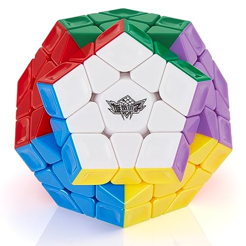Roxenda Dodecahedron Speed Cube, 3X3X3 Pentagonale Speed Cube Dodecahedron Cubo Magico Puzzle Giocattolo (Stickerless)