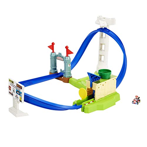 Hot Wheels - Mario Kart Circuit Slam Track Set, Giocattolo Per Bambini 5+ Anni, Hgk59