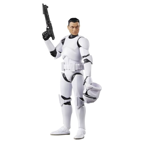 Hasbro, Star Wars The Black Series, Clone Trooper Fase I, Action Figure Collezionabile Ispirata Al Film "Star Wars: L'Attacco Dei Cloni", Da 15 Cm