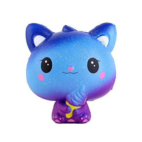 Anboor 3.9 "Squishies Gatto Galassia Gelato Kawaii Morbido Lento Rising Profumato Animale Squishies Antistress Giocattoli Per Bambini Collezione Regal