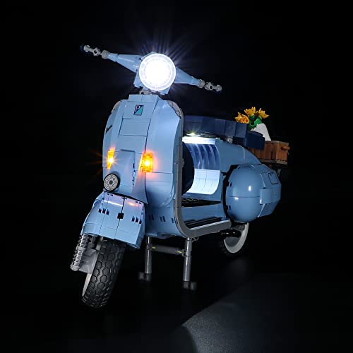 Lightailing Kit Di Illuminazione A Led Per Lego- 10298 Icons Vespa-125 Modello Da Costruire - Set Di Luci A Led Compatibile Con Il Modello Lego (Non I
