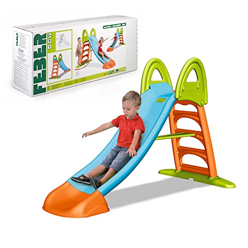 Feber 800009592 - Feber Slide 10 Scivolo Con Acqua, 1.23 X 1.92 X 0.96 M