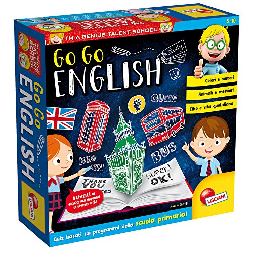 Liscianigiochi Piccolo Genio Talent School Go-Go English, 48892