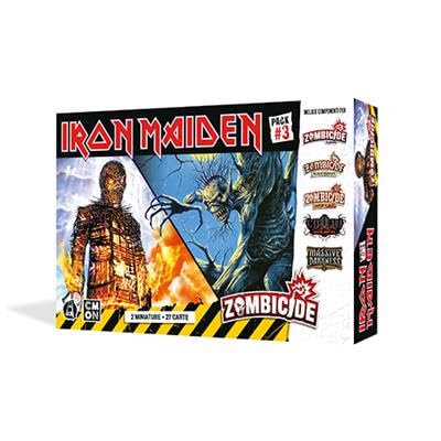 Asmodee - Zombicide, 2A Ed - Iron Maiden Pack 3, Espansione Giocco Da Tavolo, Pack 3