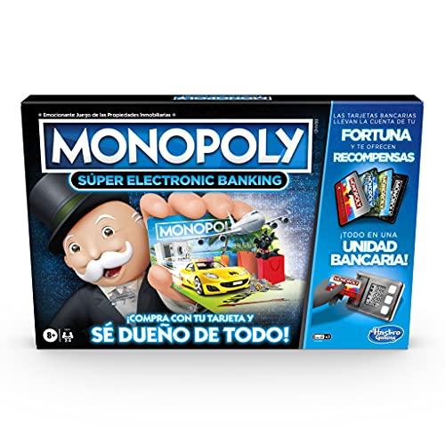 Hasbro Monopoly Gioco Da Tavolo Monopoly Electronic Banking Hasbro (Es)