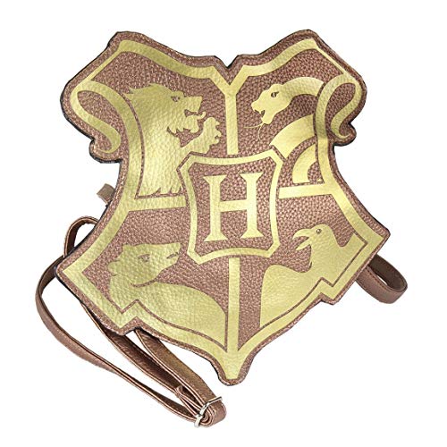 Artesania Cerda Bolso Bandolera 3D Harry Potter, Borsa A Tracolla Unisex-Adulto, Marrone (Marron), 5X19X16 Cm (W X H X L)