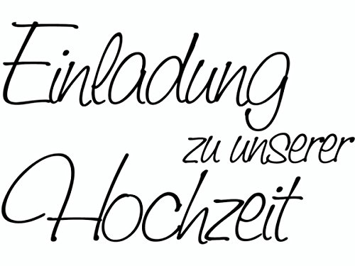 Knorrprandell 1800002 - Timbro "Einladung Zu Unserer Hochzeit", 6,5 X 4,1 Cm