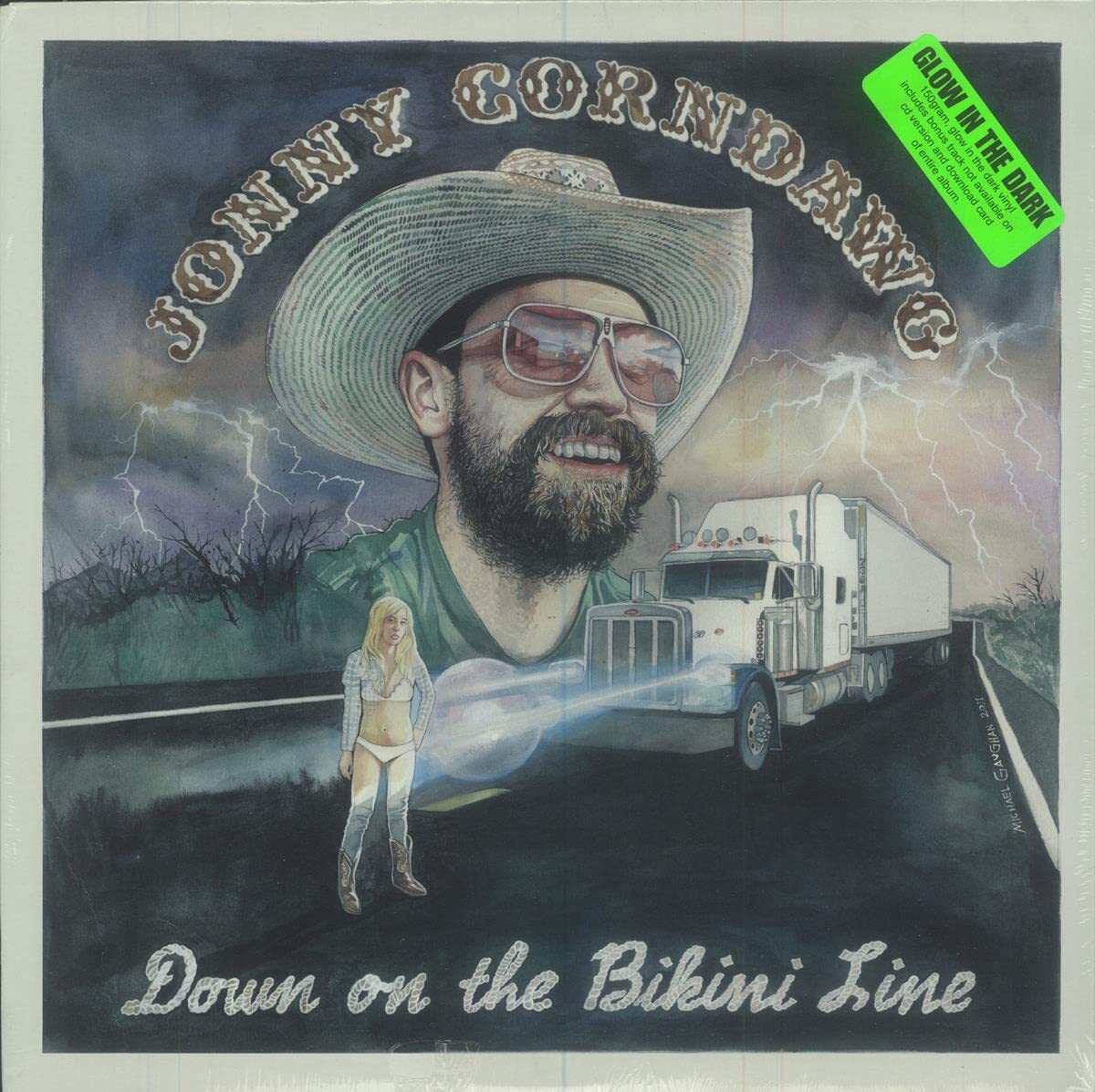 Johnny 'Corndawg' Fritz Down on the bikini line (Vinyl LP)