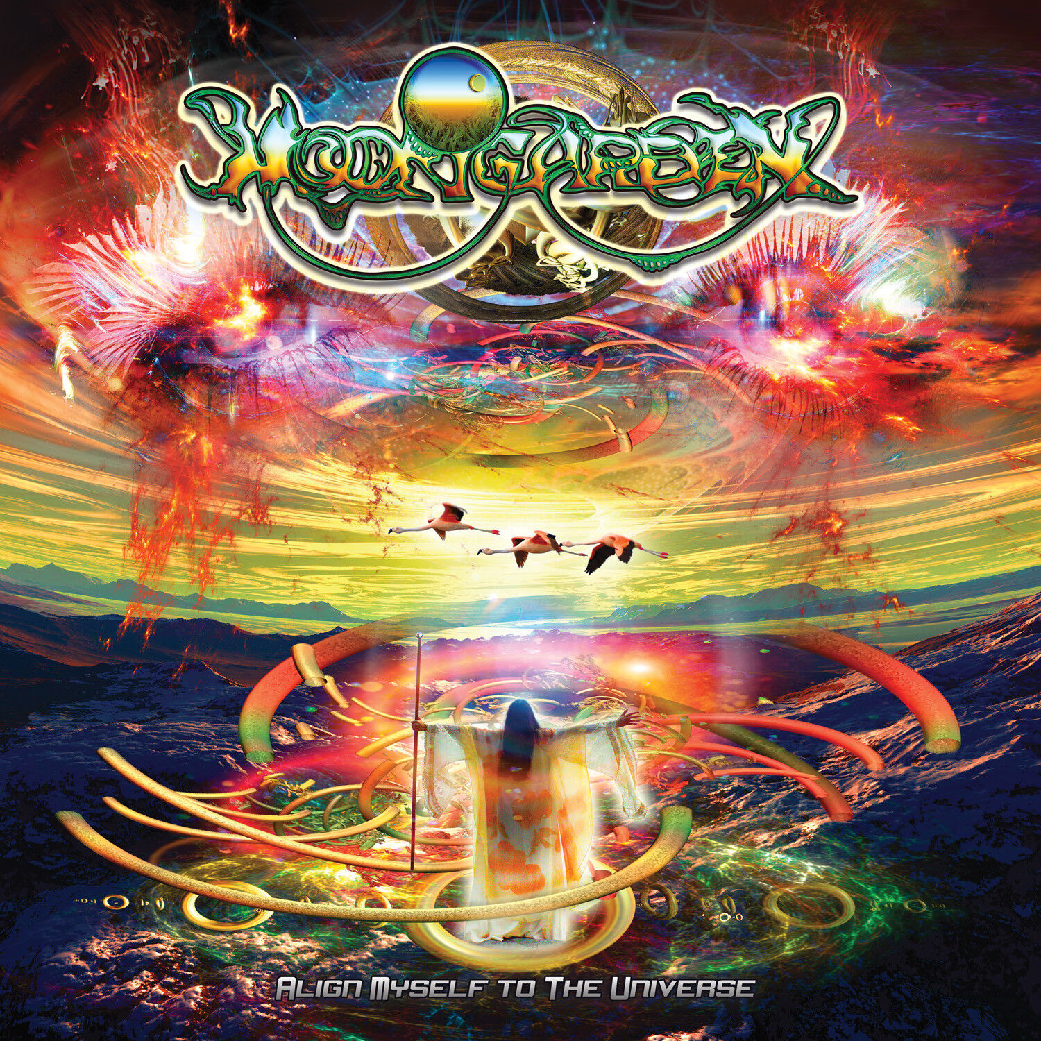 MOONGARDEN Align myself to the universe  CD italian prog