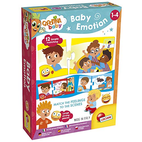 Lisciani Mes Premieres Emotions Giochi 1Er Age - Carotina Baby Emotions-72170, 72170, Multicolore