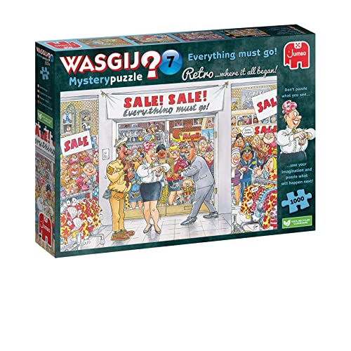 Jumbo Wasgij Retro Mystery 7 - Alles Muss Raus! 1000 Teile